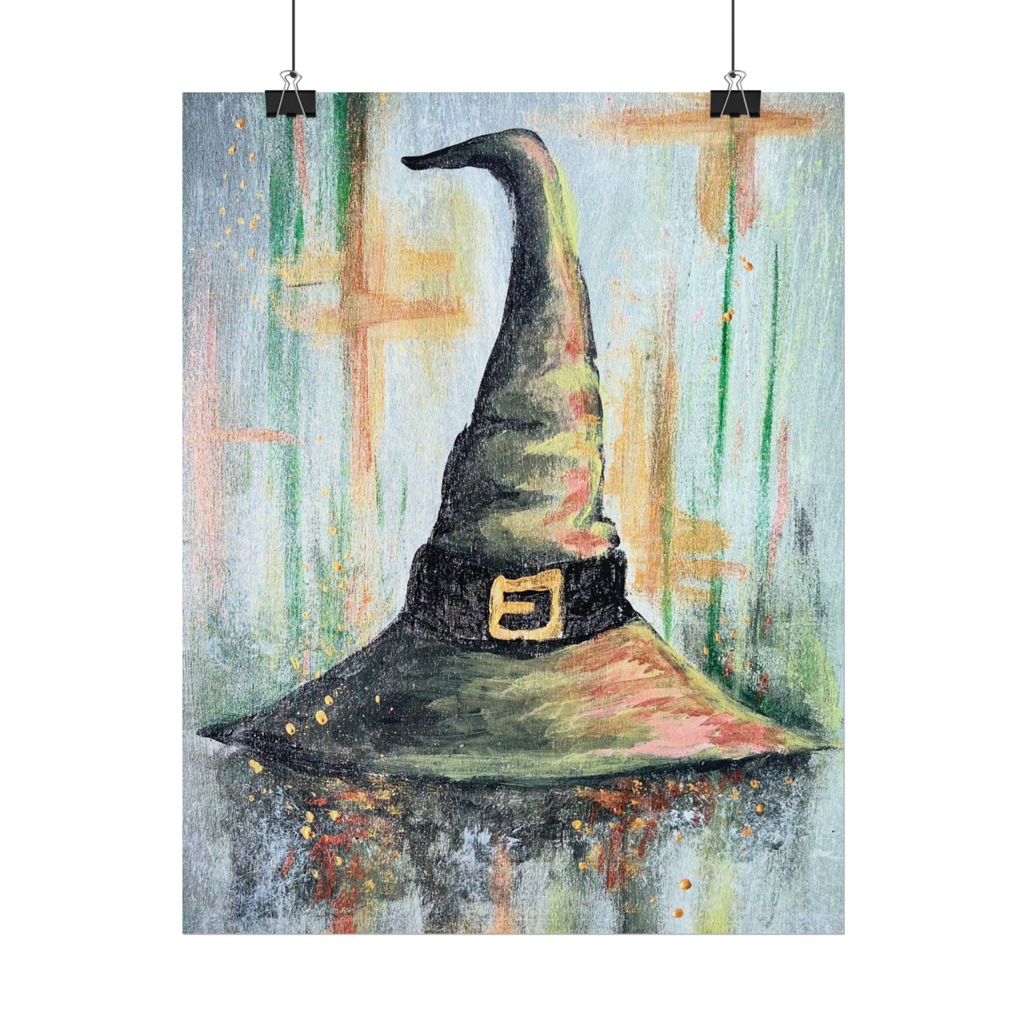 Chapeau de sorcière -Imprimé | Witch hat print