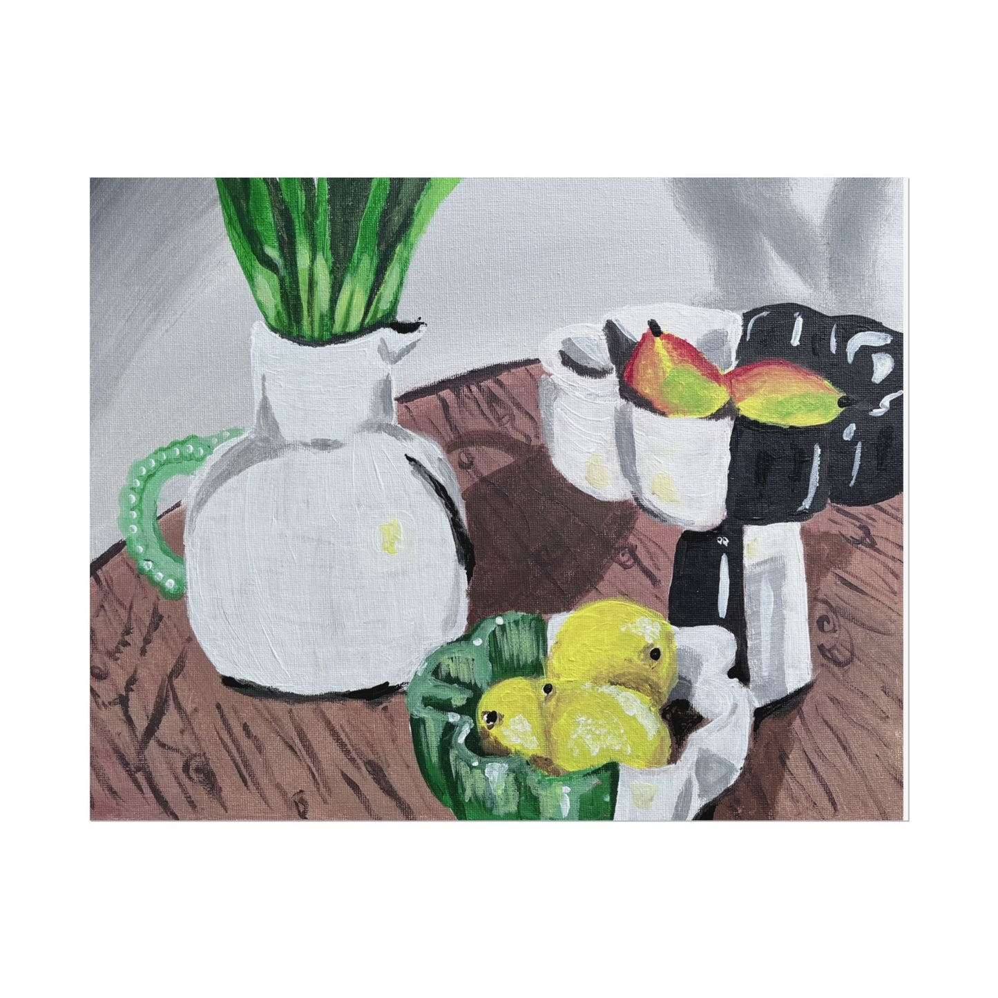 Imprimé- Mangues et Citrons