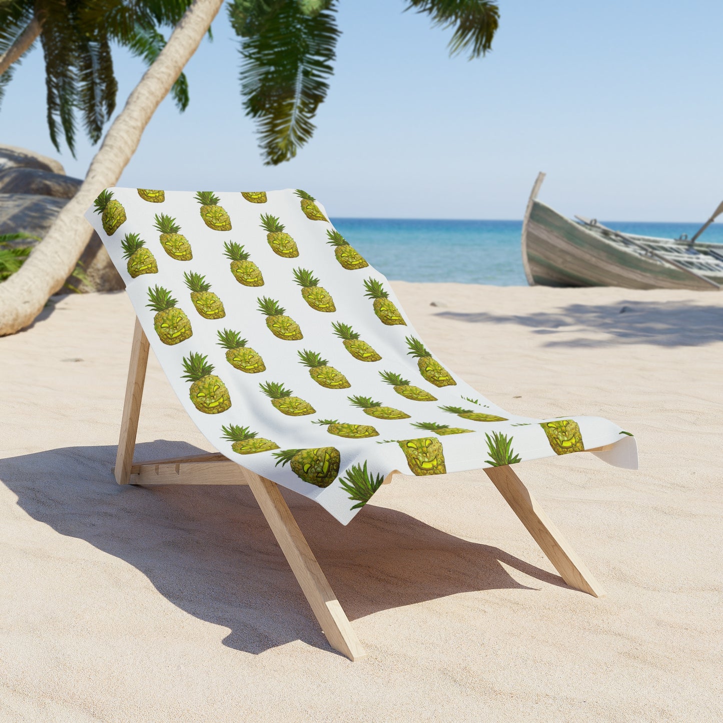 Ananas Serviette de plage - Pineapple Beach Towel