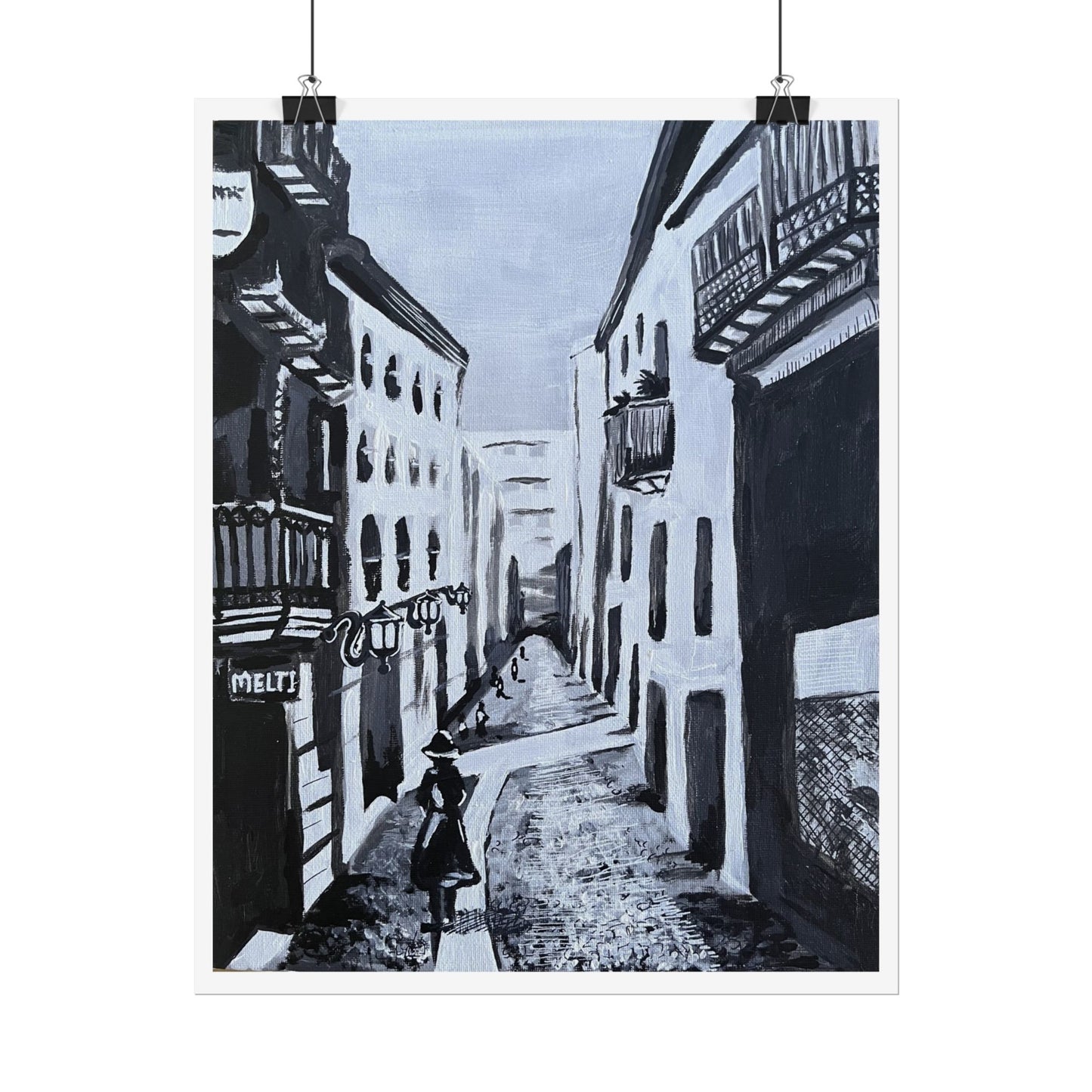 Il était une fois, une ville imprimé | print