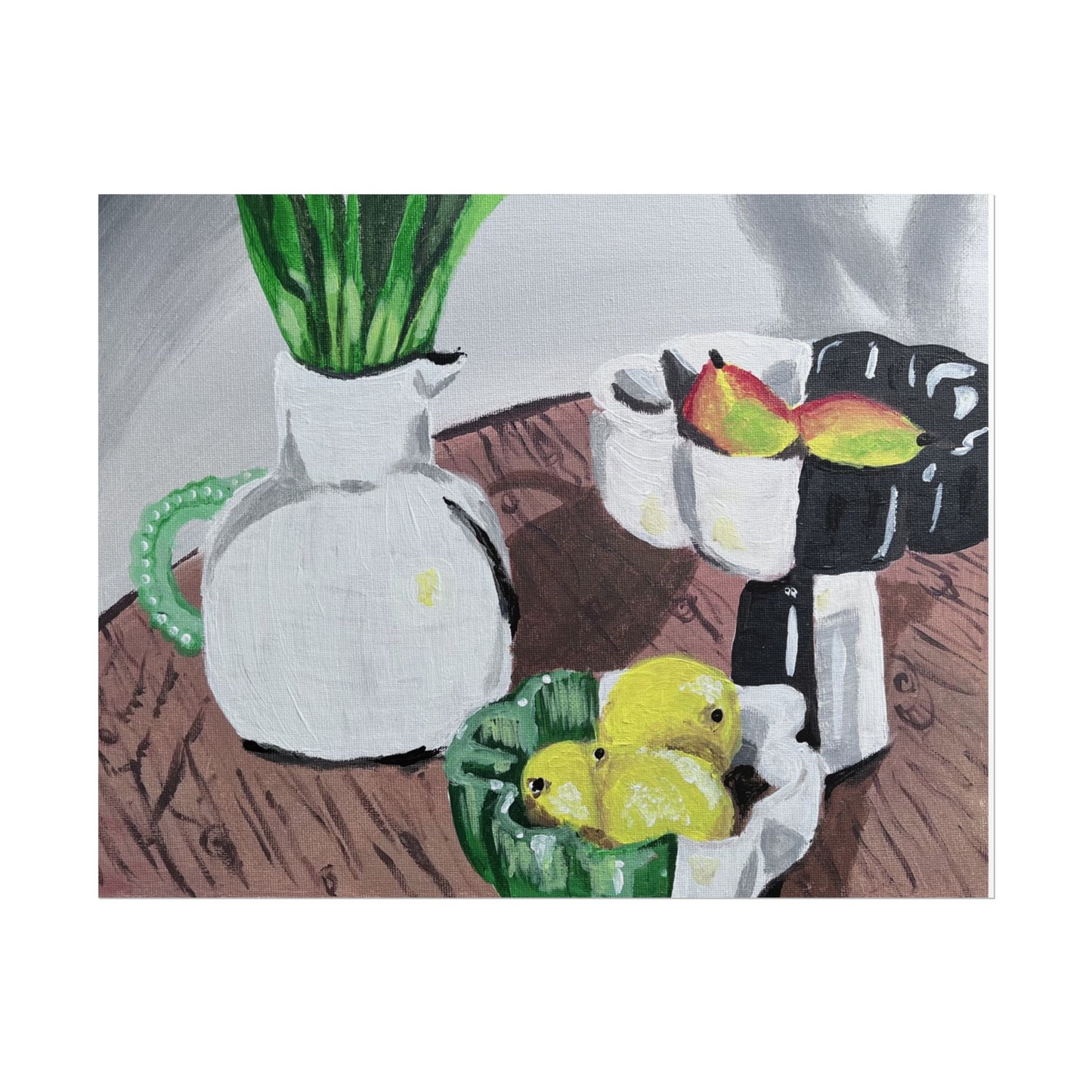 Imprimé- Mangues et Citrons