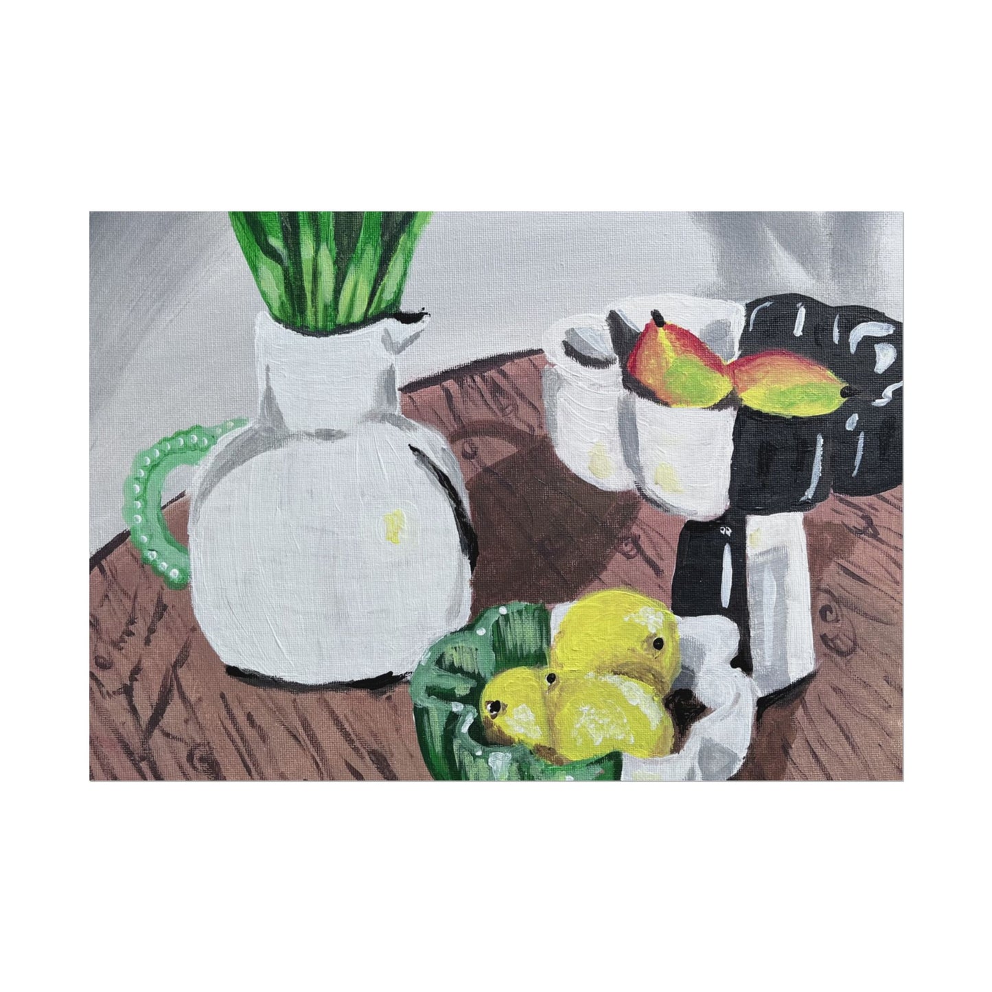 Imprimé- Mangues et Citrons