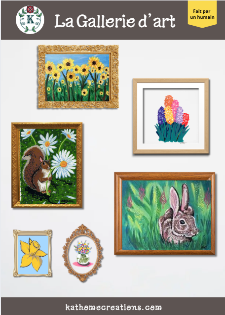 La galerie d'art - printemps