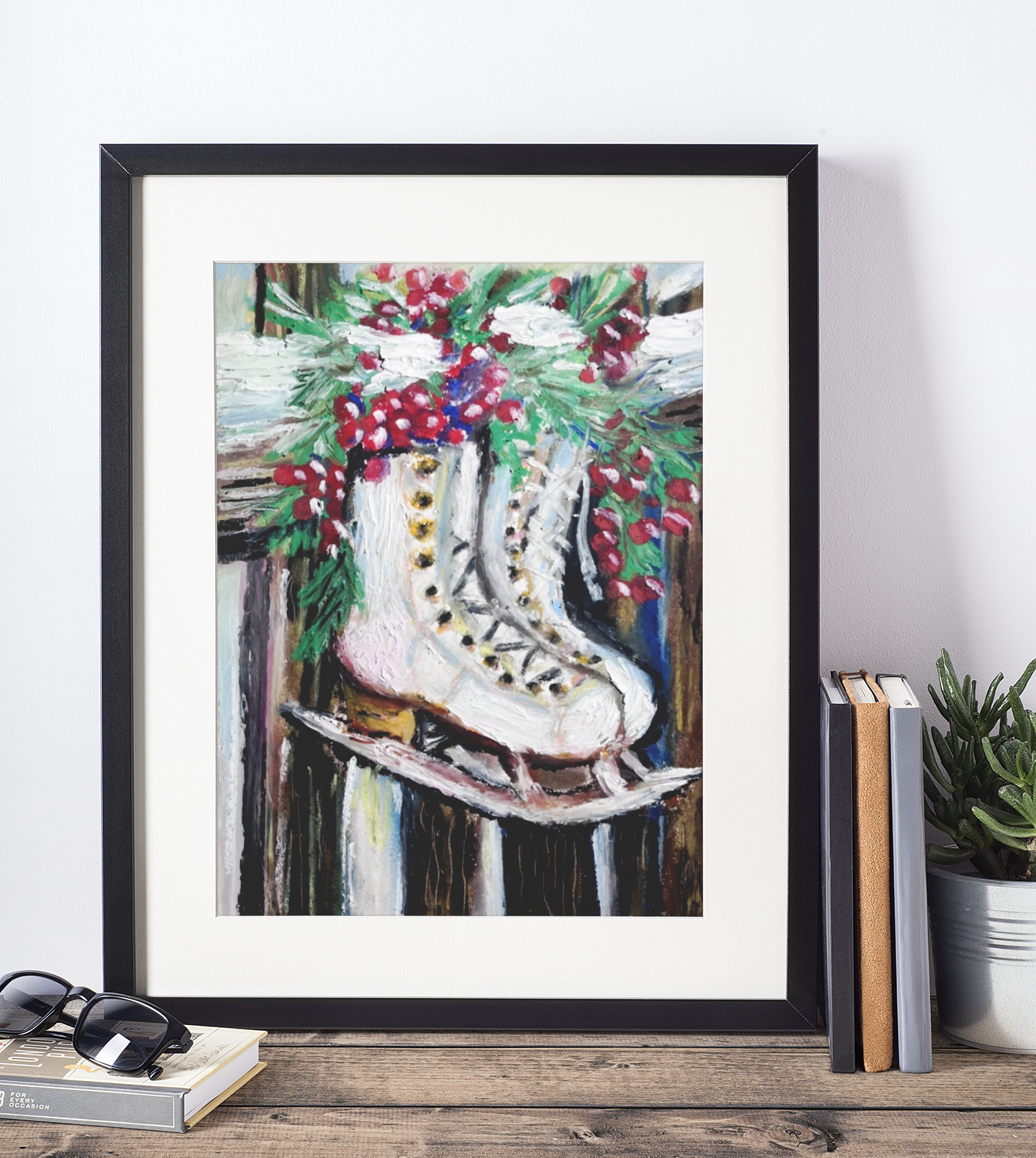 Patins d'hiver - Impression