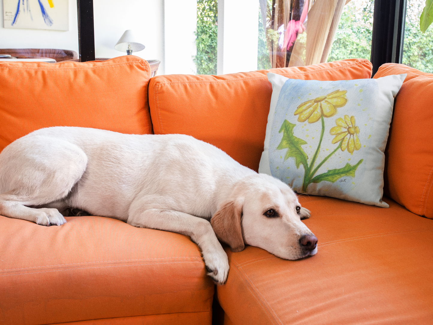 Coussin Margerite - Pillow Daisy
