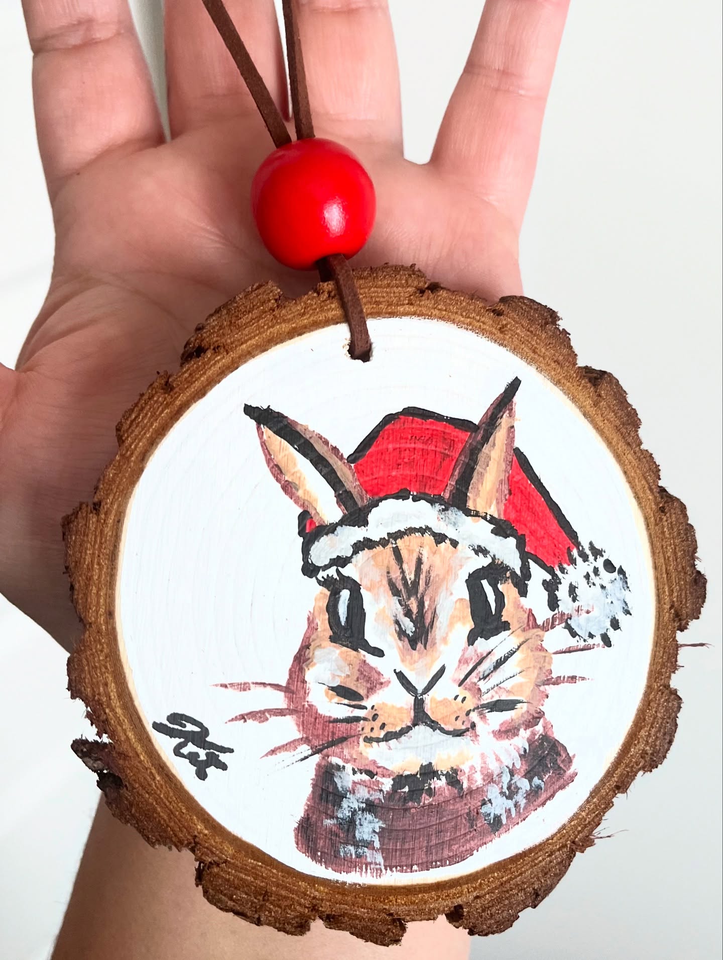 Ornements de bois Noël