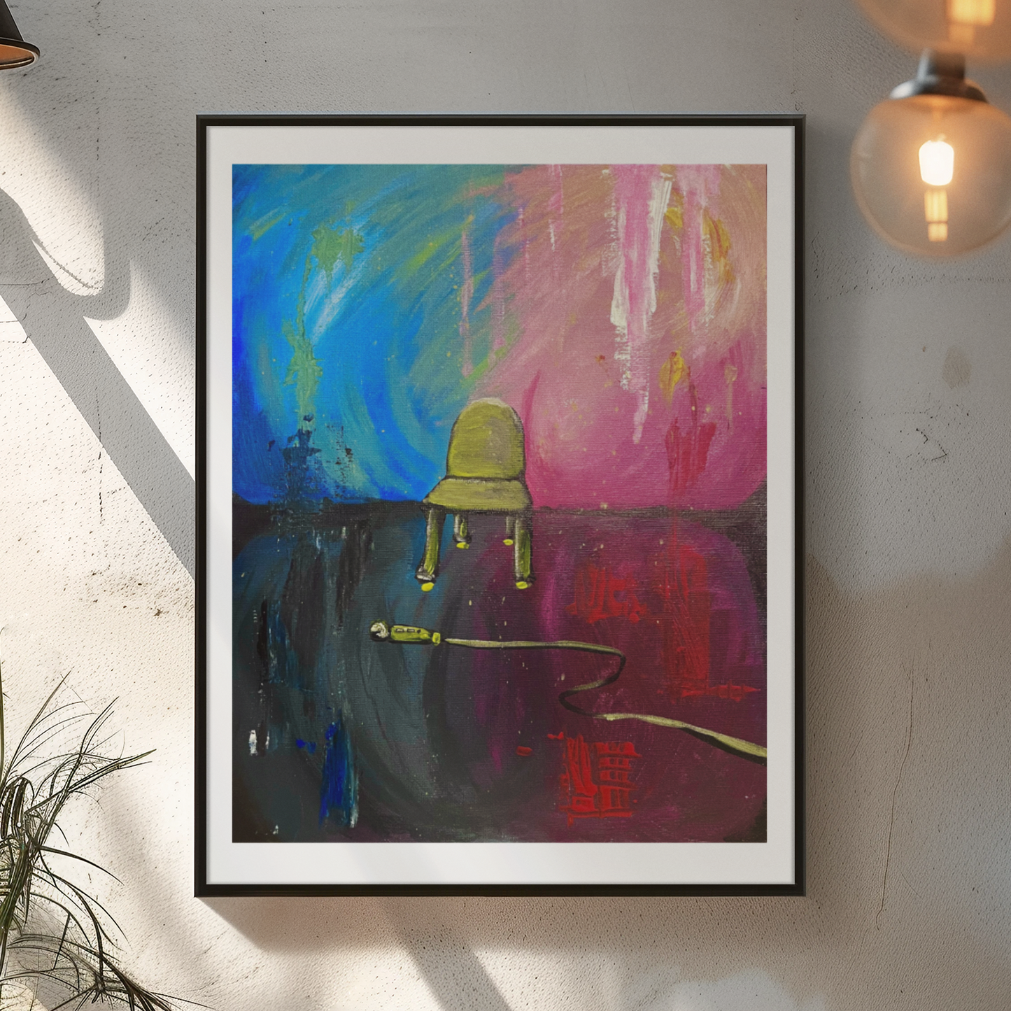 Emotions - Acrylic painting 11''x14''