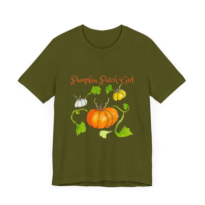 Unisex Jersey Short Sleeve Tee - Pumpkin patch Girl