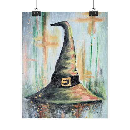Chapeau de sorcière -Imprimé | Witch hat print