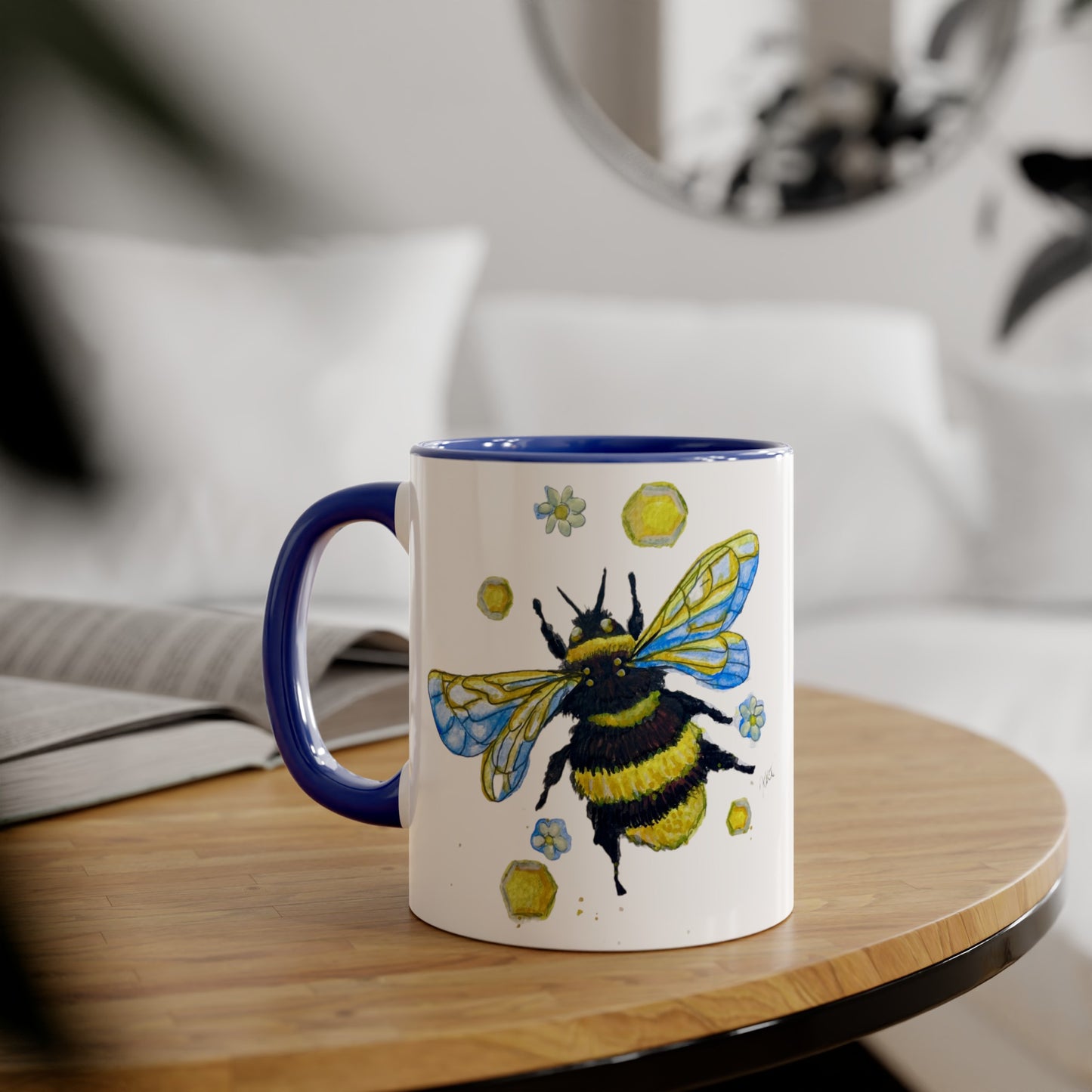 Accent Mugs, 11oz - Bee