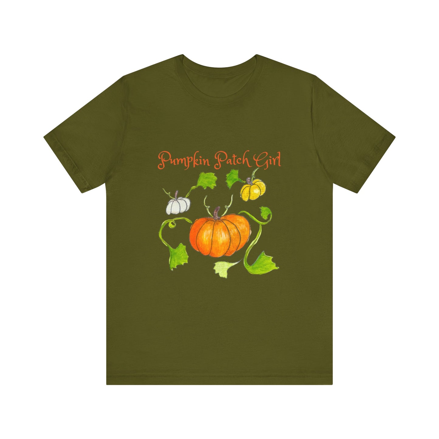 Unisex Jersey Short Sleeve Tee - Pumpkin patch Girl