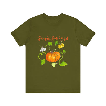 Unisex Jersey Short Sleeve Tee - Pumpkin patch Girl