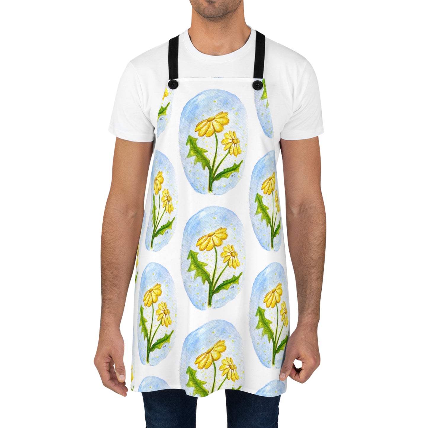 Apron (AOP) - Daisy