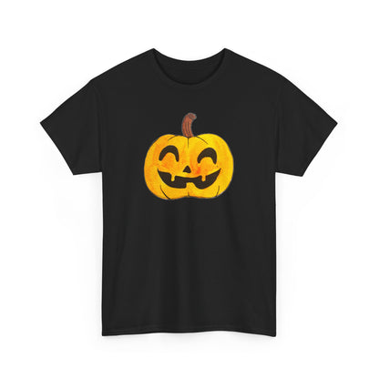 Unisex Heavy Cotton Tee - Pumpkin smile