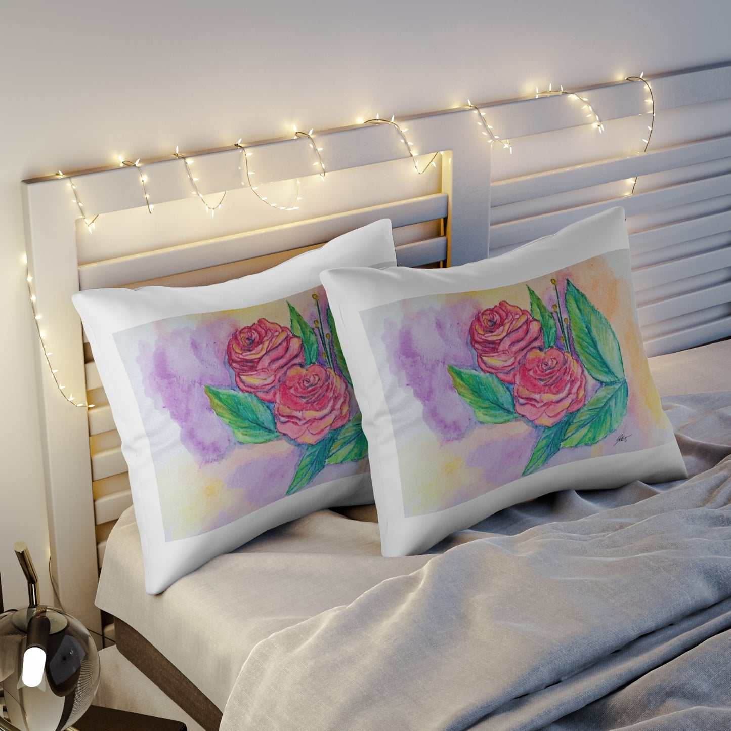 Pillow Sham - Roses