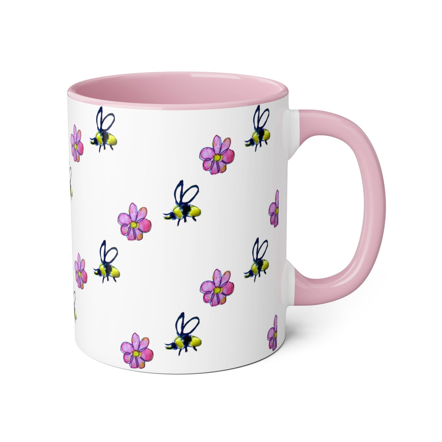 Accent Mugs, 11oz bees v2