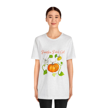 Unisex Jersey Short Sleeve Tee - Pumpkin patch Girl