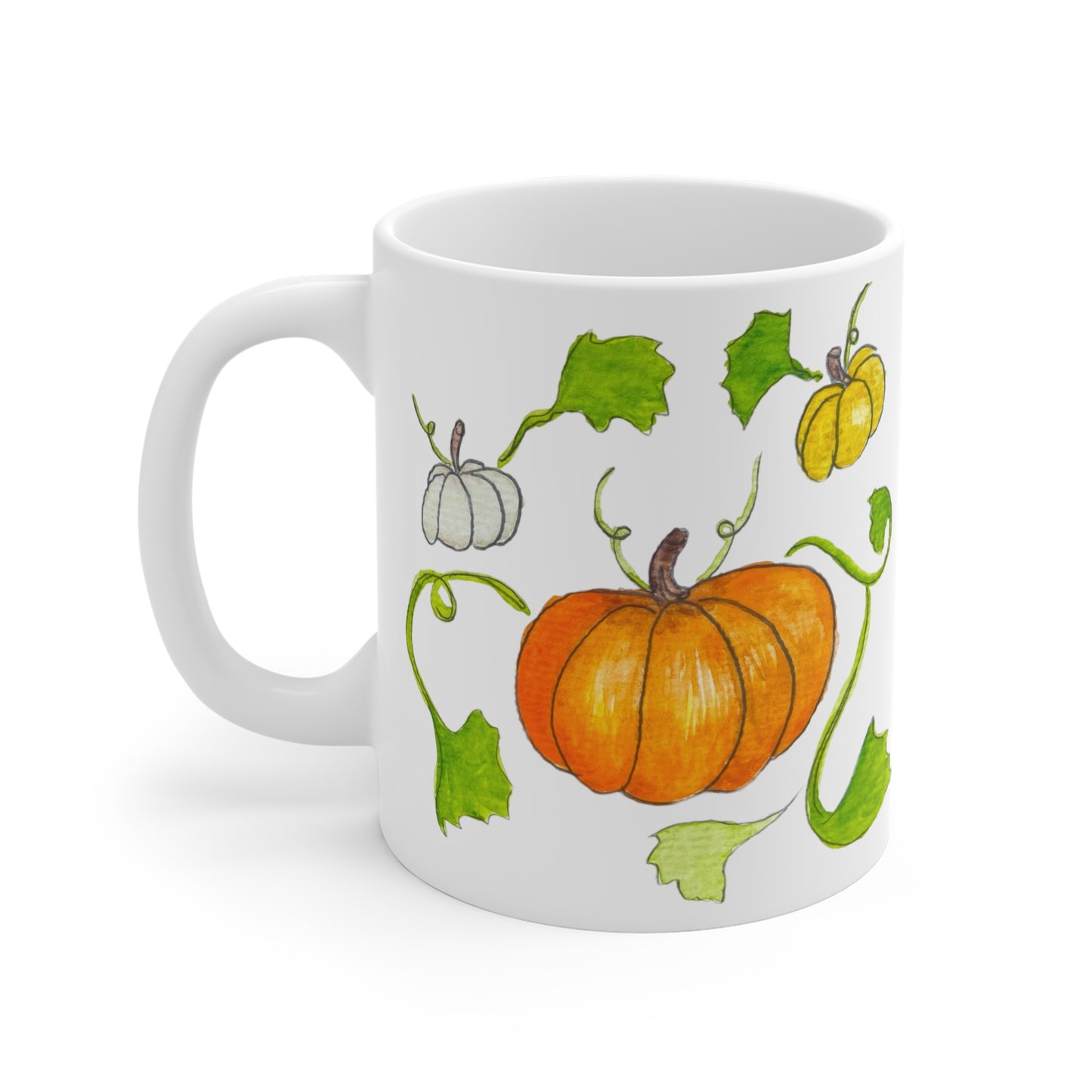 Ceramic Mugs (11oz\15oz\20oz) pumpkin patch