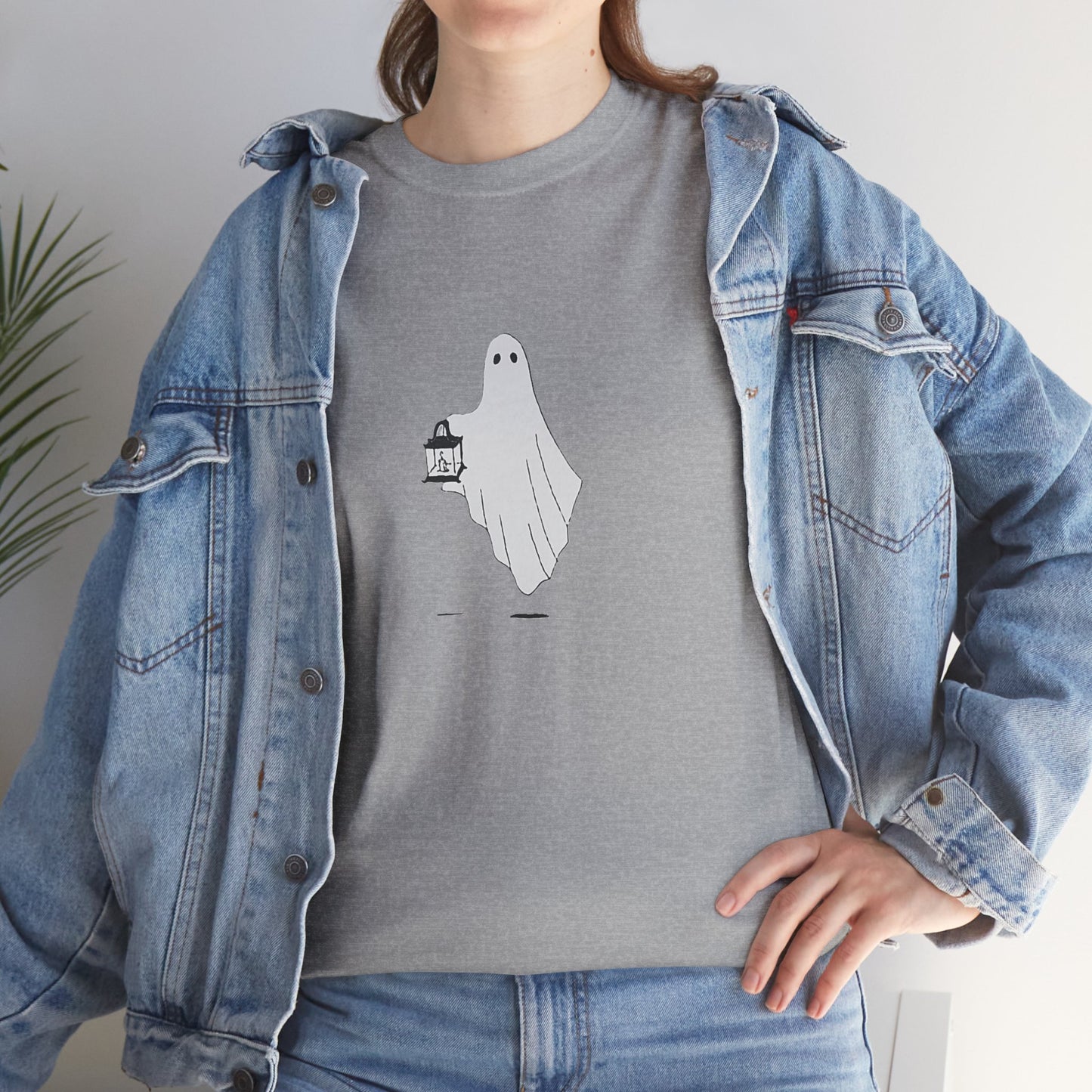 Unisex Heavy Cotton Tee - Ghost