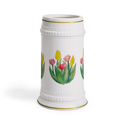 Stein Mug - Tulips