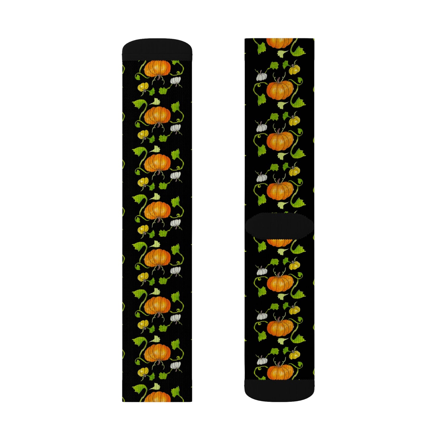 Sublimation Socks - Pumpkin black