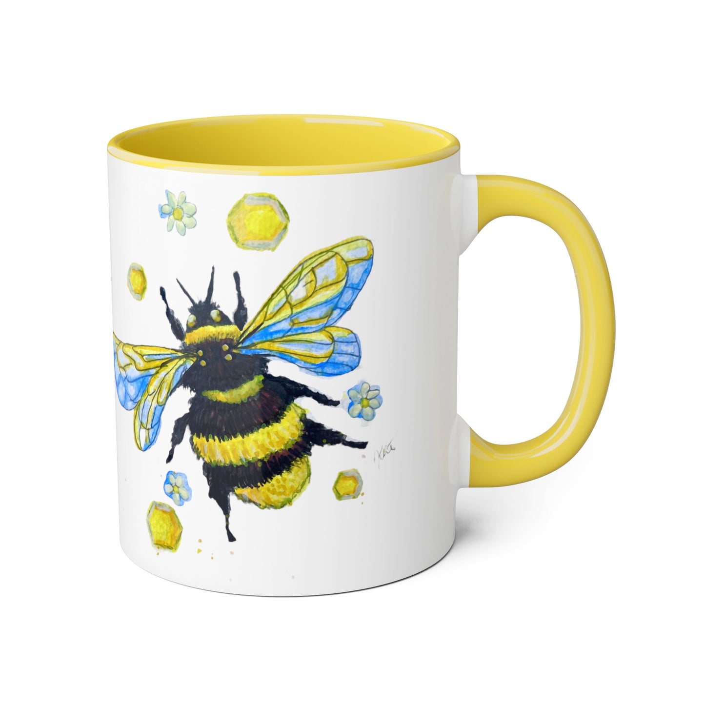 Accent Mugs, 11oz - Bee