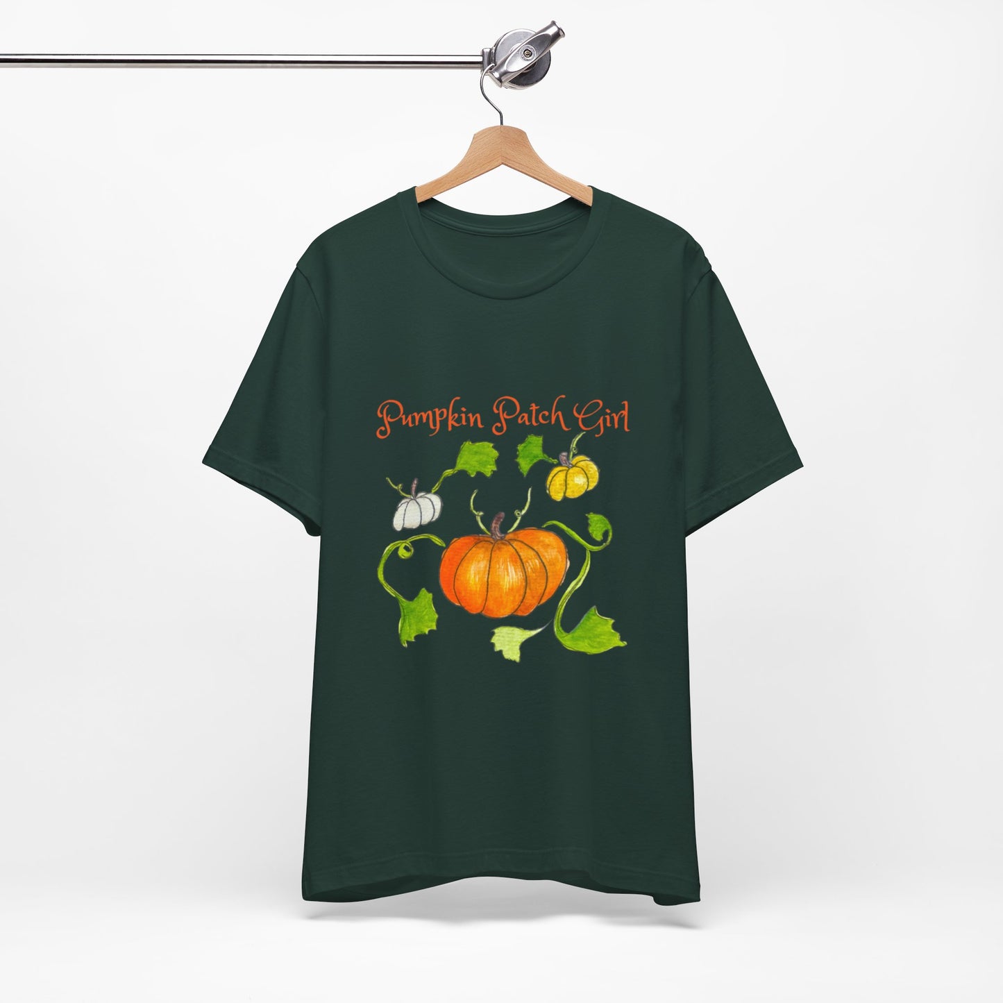 Unisex Jersey Short Sleeve Tee - Pumpkin patch Girl