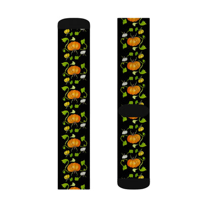 Sublimation Socks - Pumpkin black