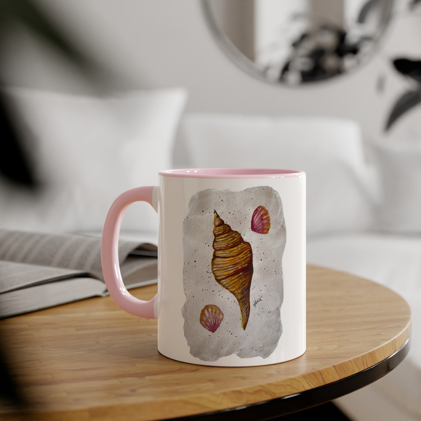 Accent Mugs, 11oz - Sea Shell