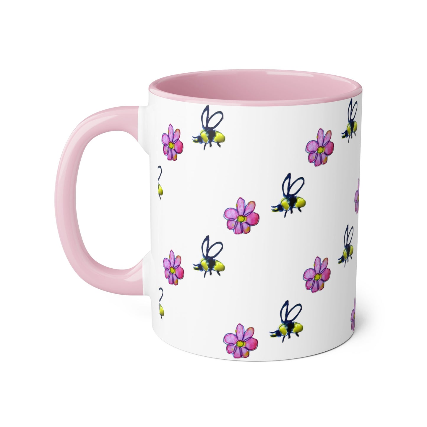 Accent Mugs, 11oz bees v2