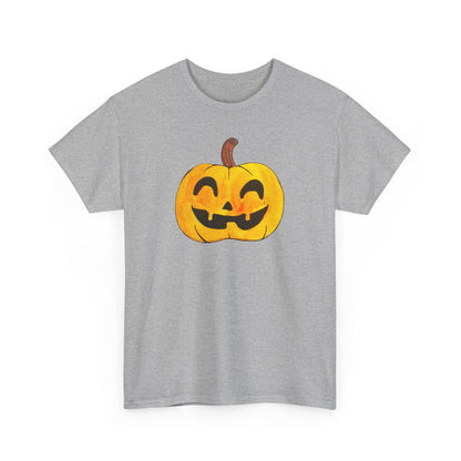 Unisex Heavy Cotton Tee - Pumpkin smile