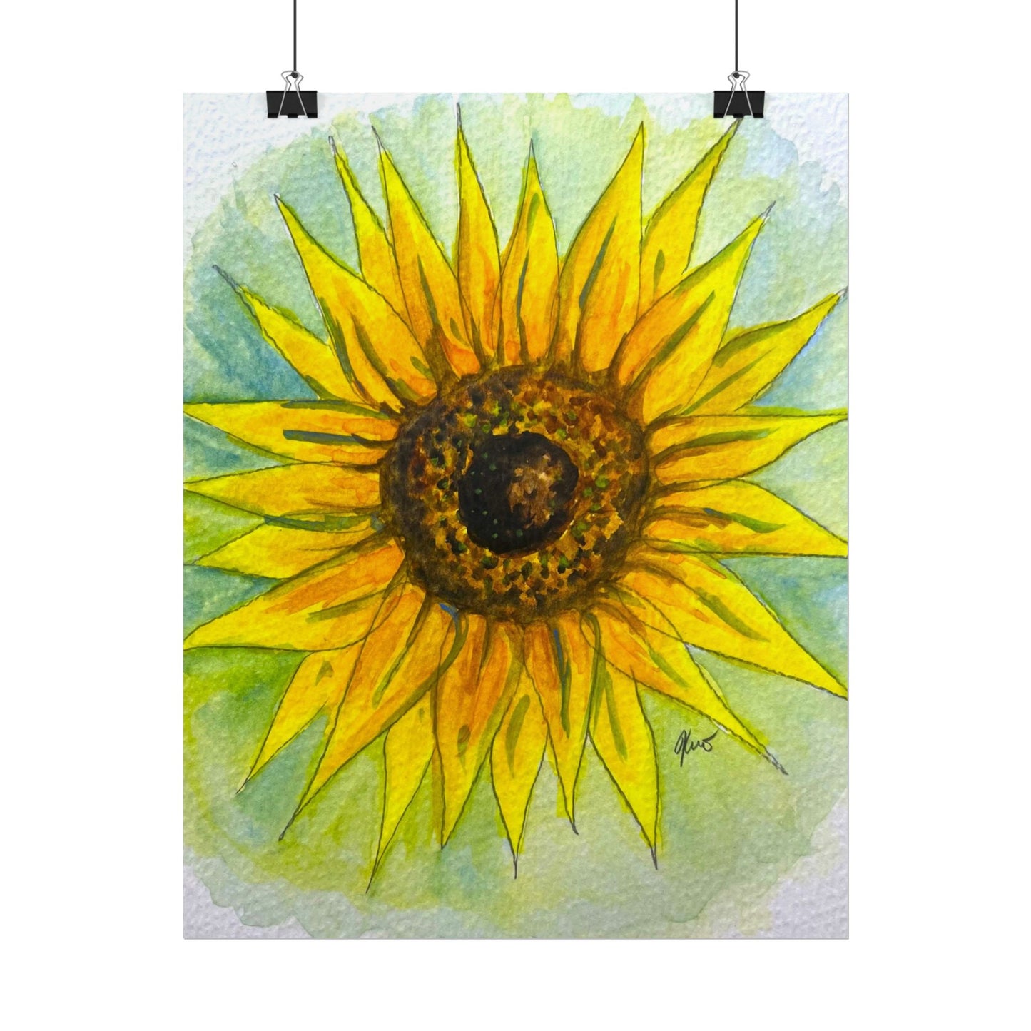 Rolled Posters - Sunflower