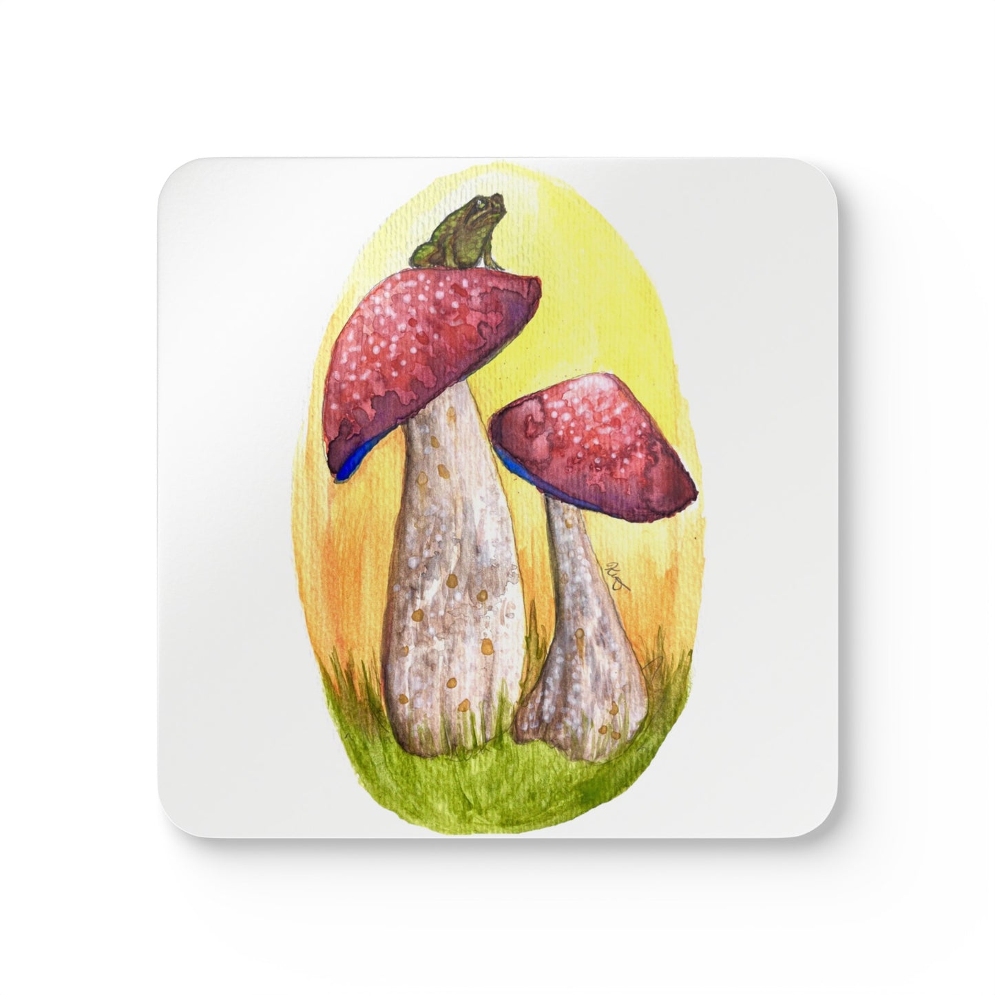 Corkwood Coaster Set - Mushroom Toad