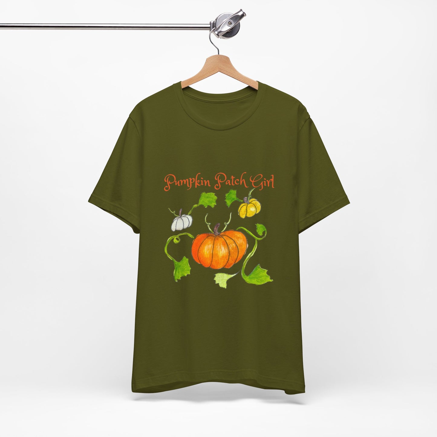 Unisex Jersey Short Sleeve Tee - Pumpkin patch Girl