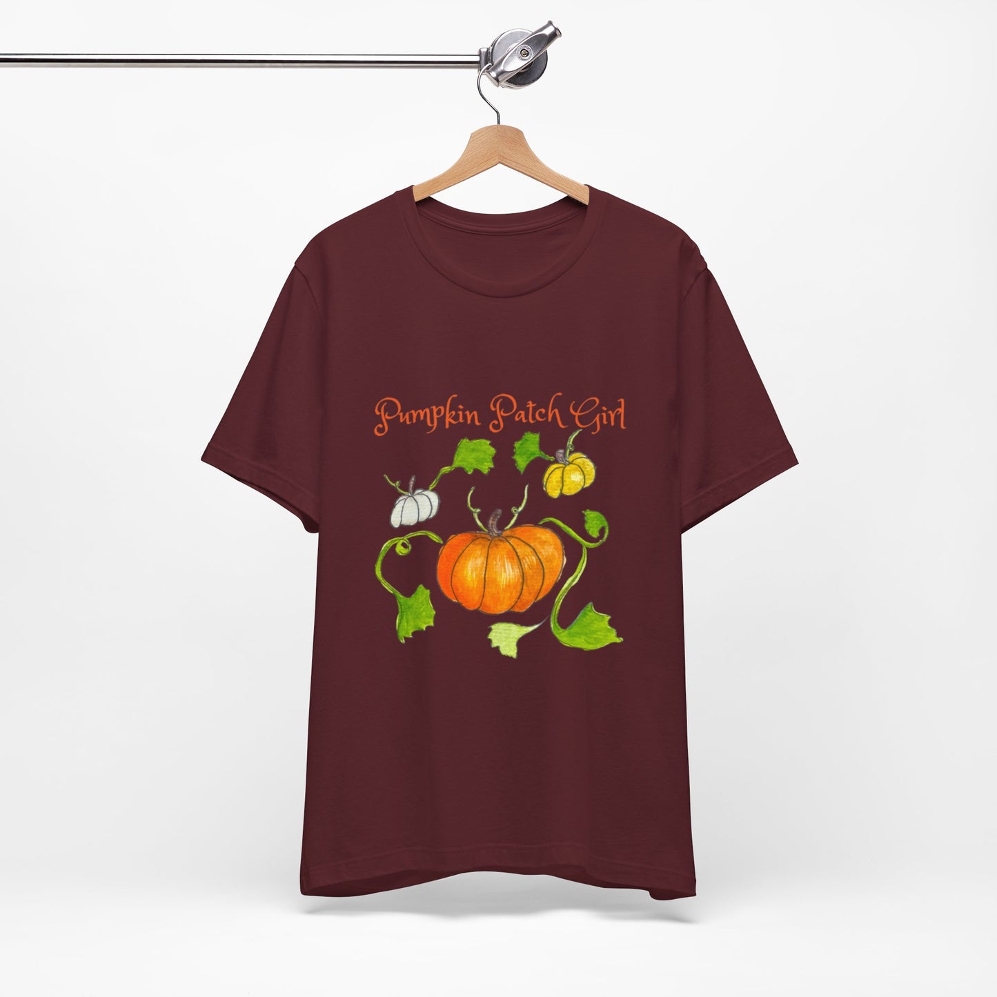 Unisex Jersey Short Sleeve Tee - Pumpkin patch Girl