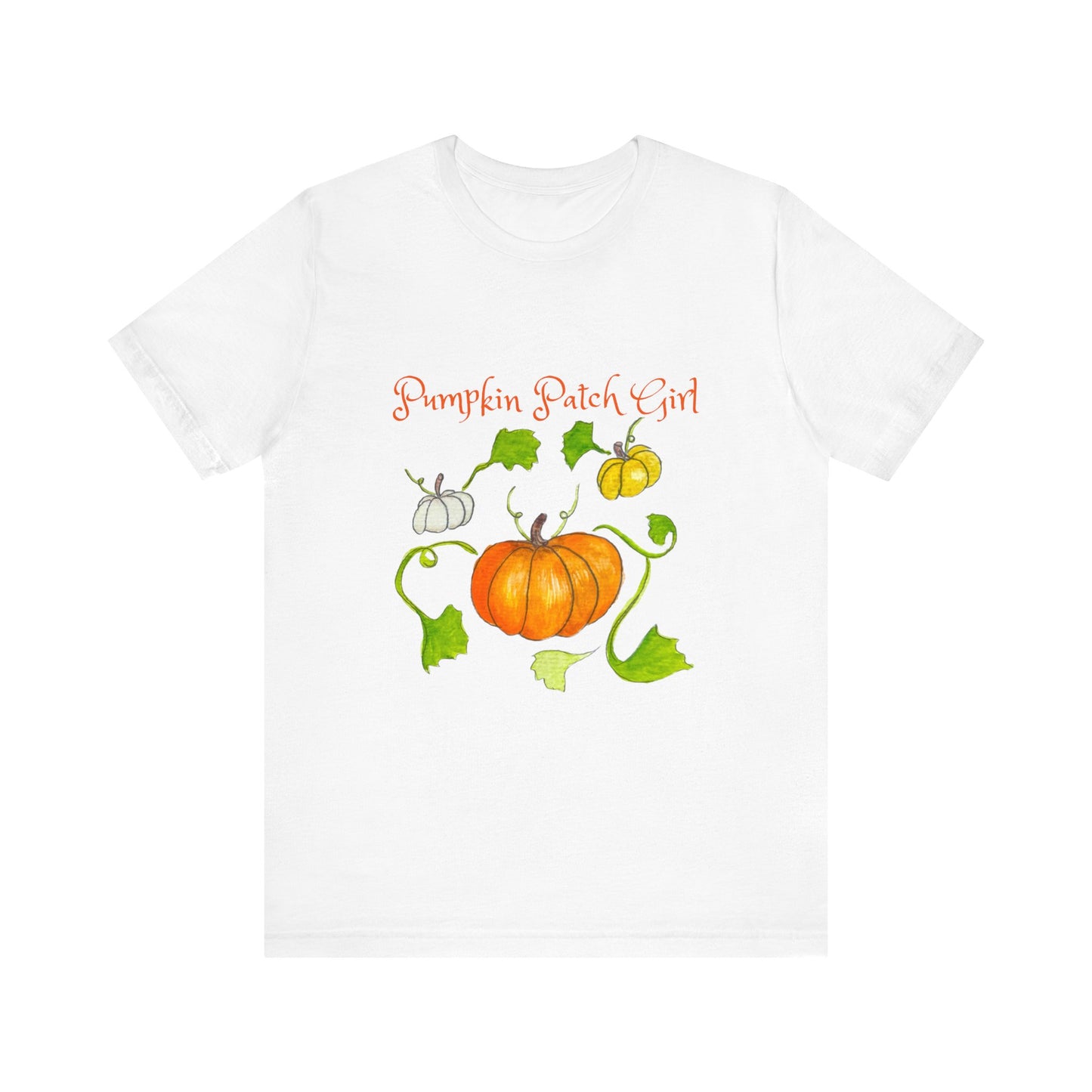 Unisex Jersey Short Sleeve Tee - Pumpkin patch Girl