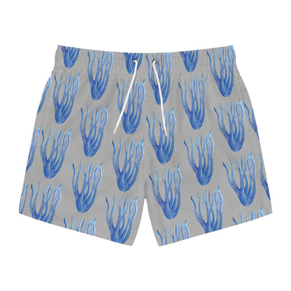 Swim Trunks (AOP) -  Coral