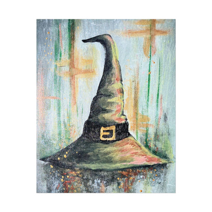 Chapeau de sorcière -Imprimé | Witch hat print
