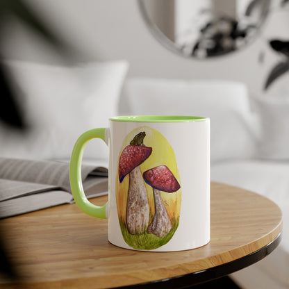 Accent Mugs, 11oz - Mushroom toad