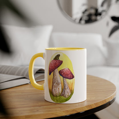 Accent Mugs, 11oz - Mushroom toad