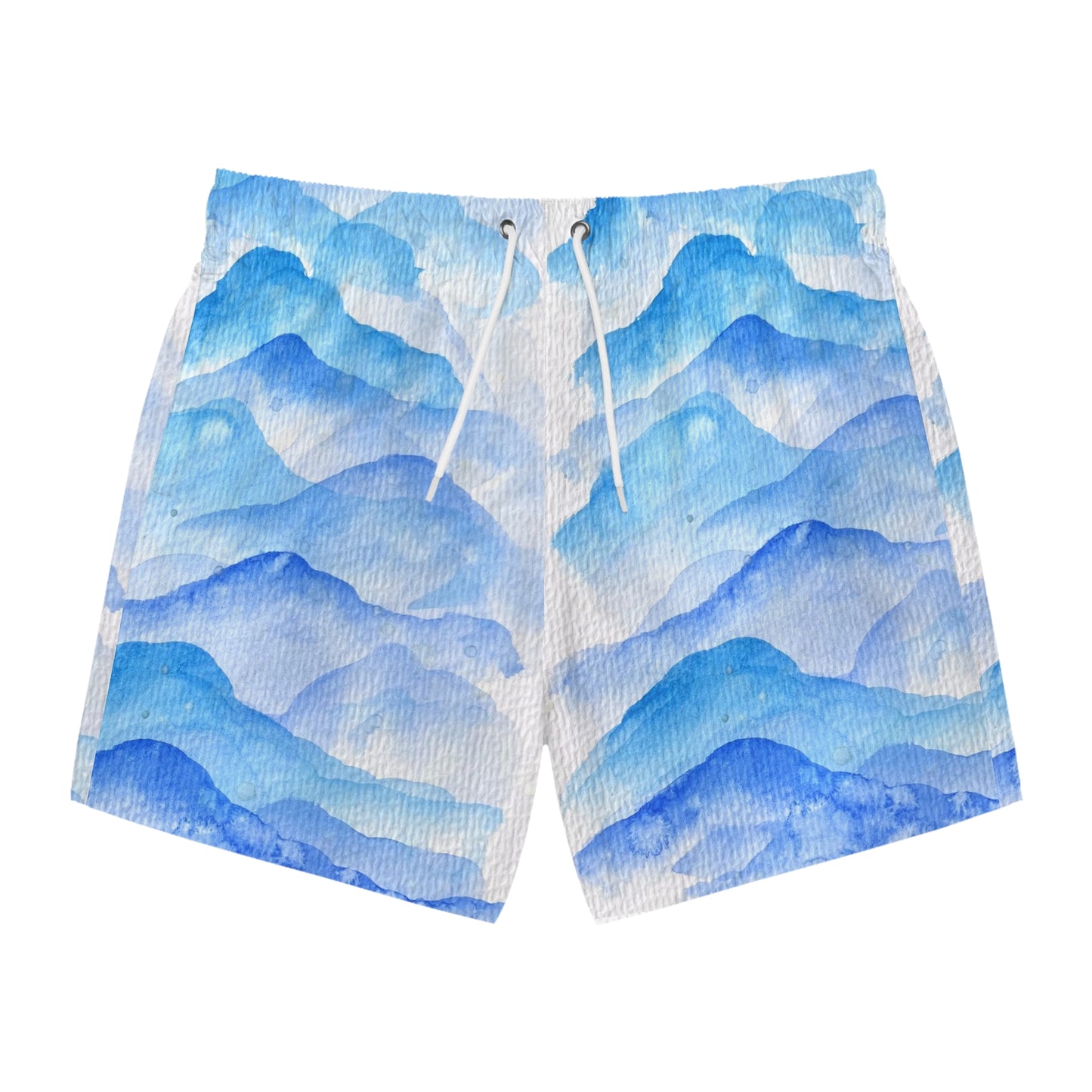 Swim Trunks (AOP) - Coastal accent