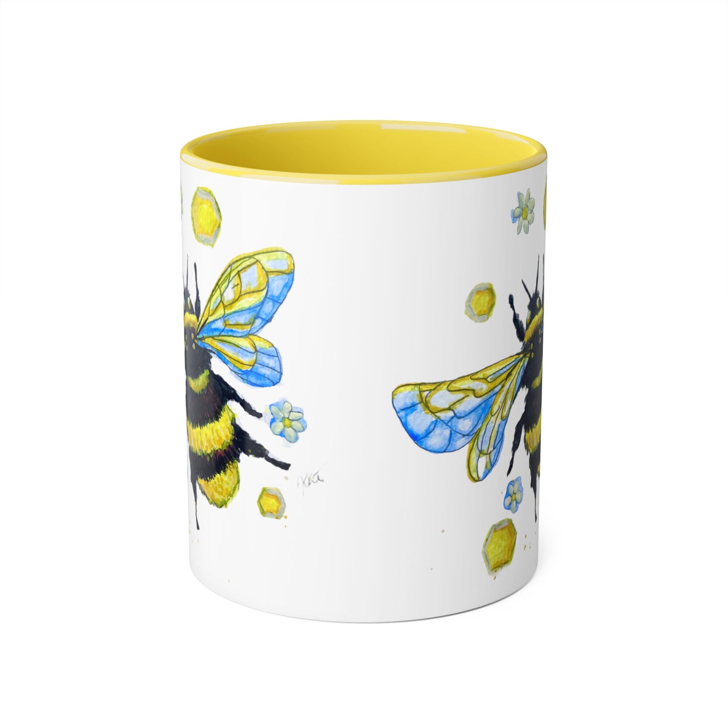 Accent Mugs, 11oz - Bee