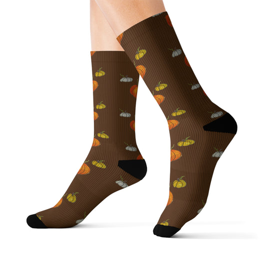 Sublimation Socks - Pumpkin