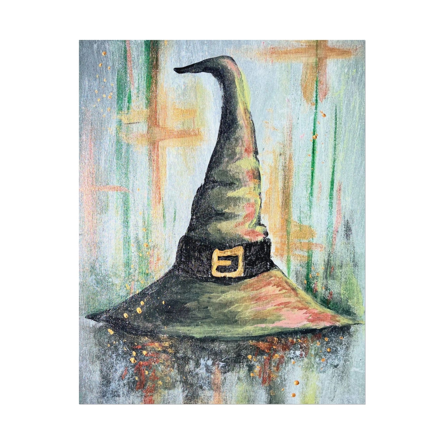 Chapeau de sorcière -Imprimé | Witch hat print