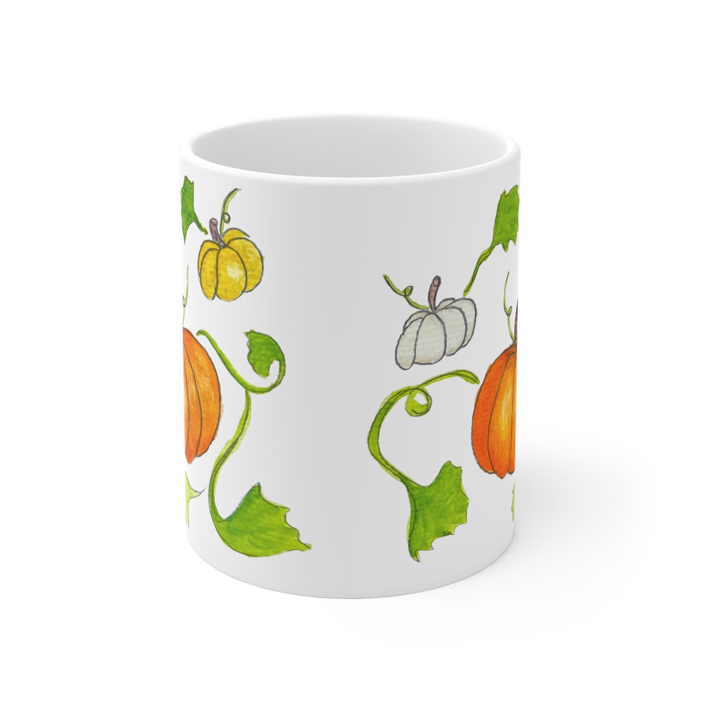 Ceramic Mugs (11oz\15oz\20oz) pumpkin patch