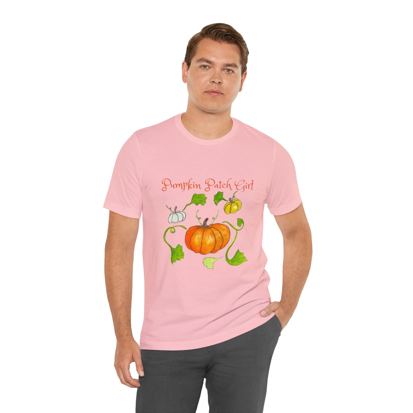 Unisex Jersey Short Sleeve Tee - Pumpkin patch Girl