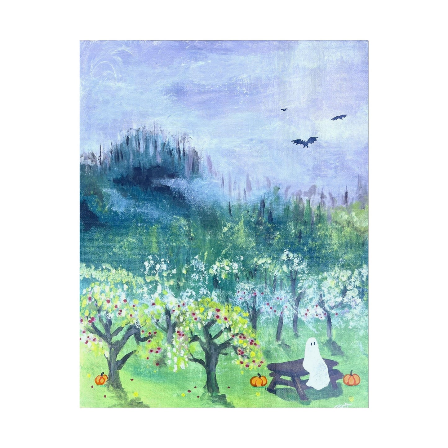 Fantôme sur le Mont-Rouge -Imprimé | Ghost on Mont-Rouge