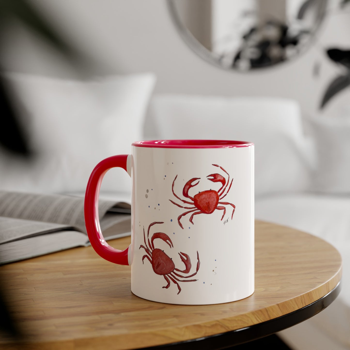 Accent Mugs, 11oz - Crab