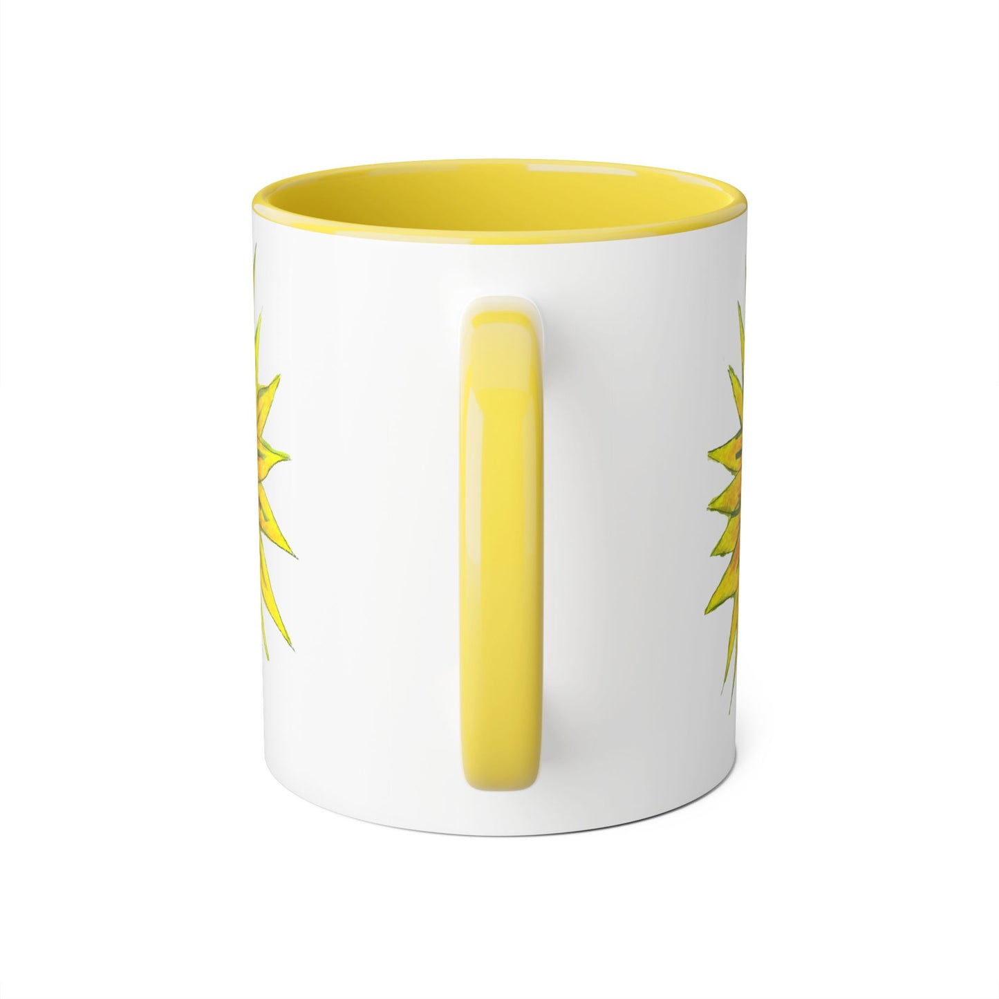 Accent Mugs, 11oz - sunflower