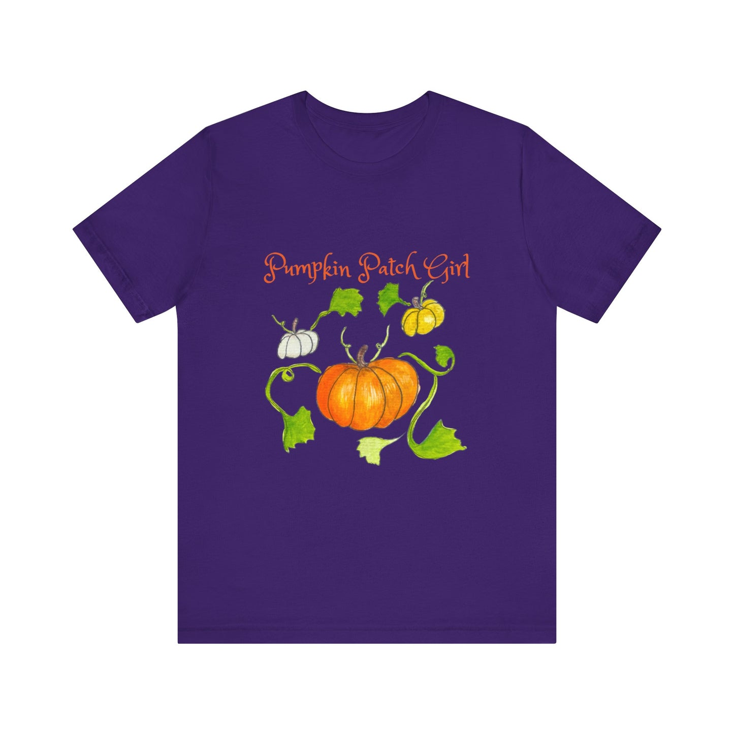 Unisex Jersey Short Sleeve Tee - Pumpkin patch Girl